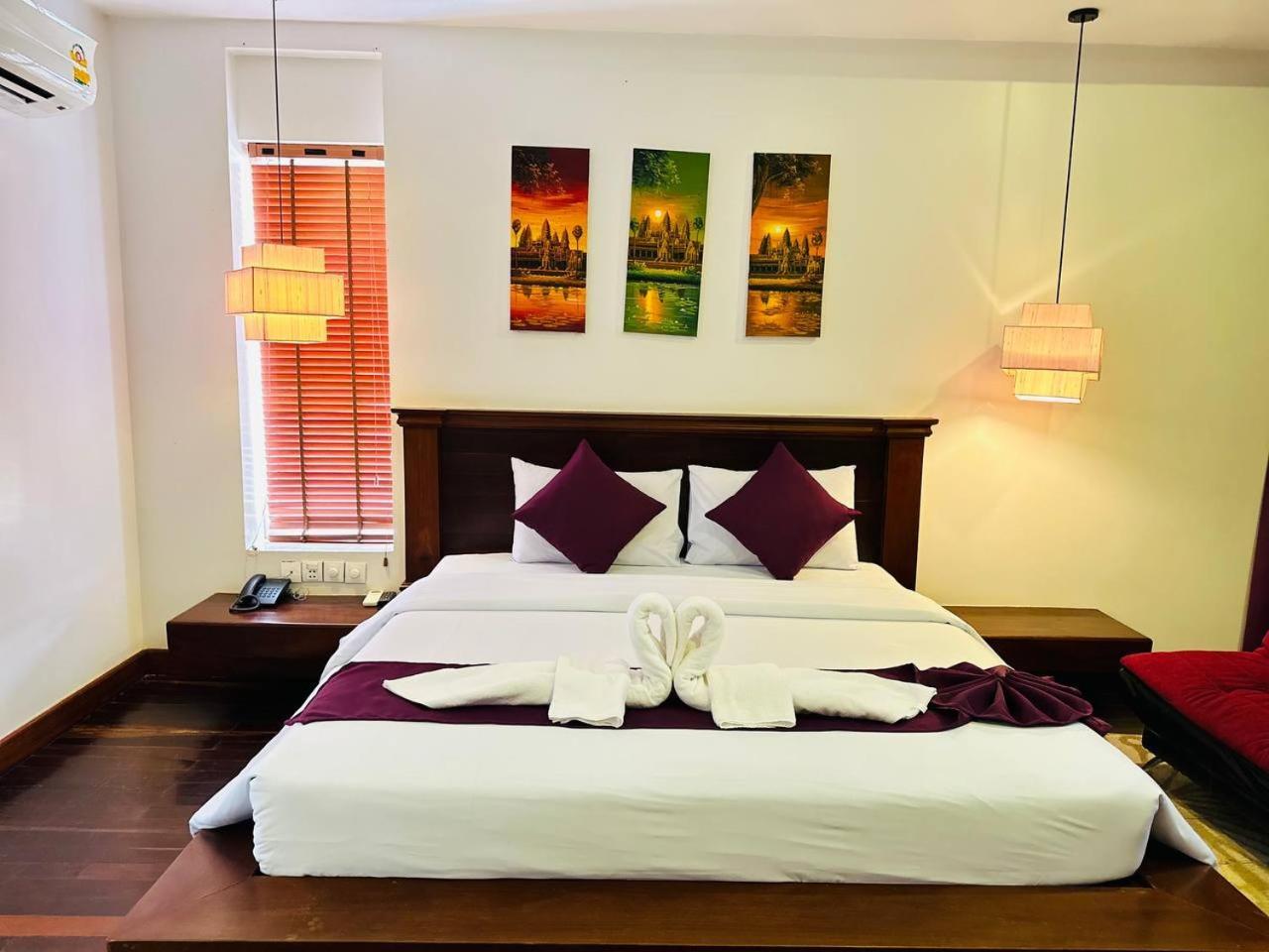 Holy Angkor Hotel سيام ريب المظهر الخارجي الصورة